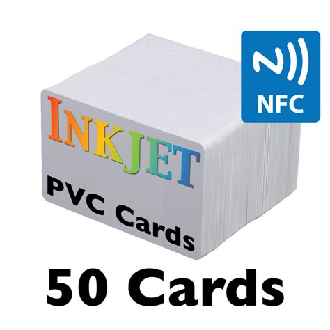 inkjet pvc cards with nfc chip fr amibo|Printable ntag215 NFC Cards .